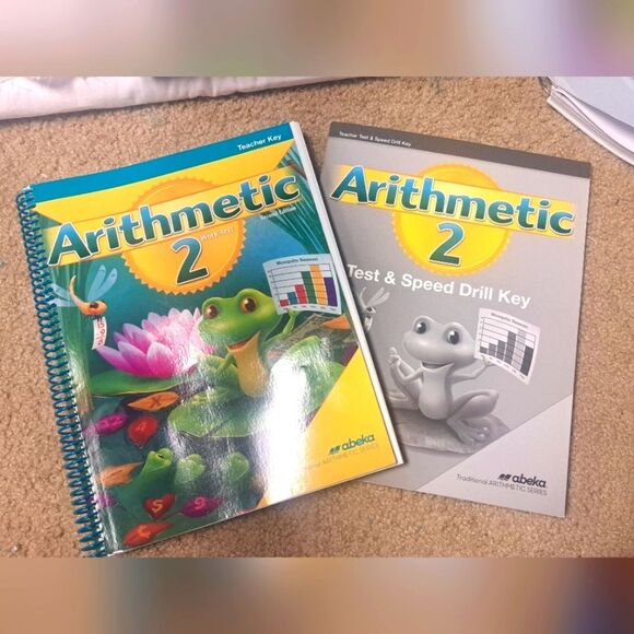 Abeka Arithmetic 2 Test and Speed Drill Key Parent - Picture 1 of 1